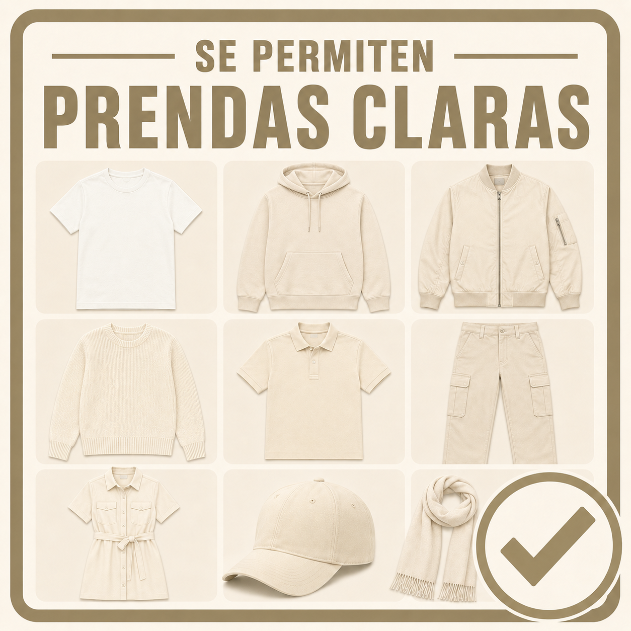 CARTEL MEXICANO - ROPA CLARA